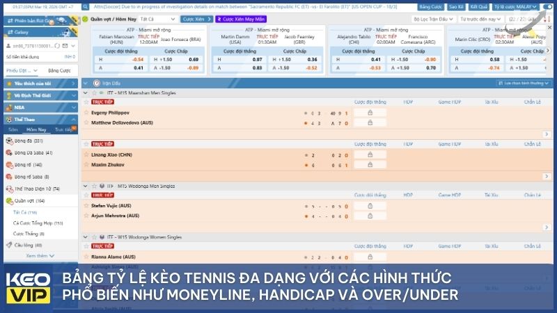 Cá Cược Tennis: Cẩm Nang Toàn Tập & Chiến Thuật Soi Kèo Nhà Cái Từ A-Z 2 Hiểu rõ các loại kèo chấp Set và Game là bước đầu tiên để trở thành một "cao thủ" soi kèo tennis chuyên nghiệp